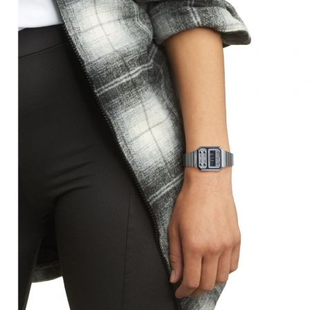CASIO Reloj Digital Vintage A100WE-7BEF Plateado